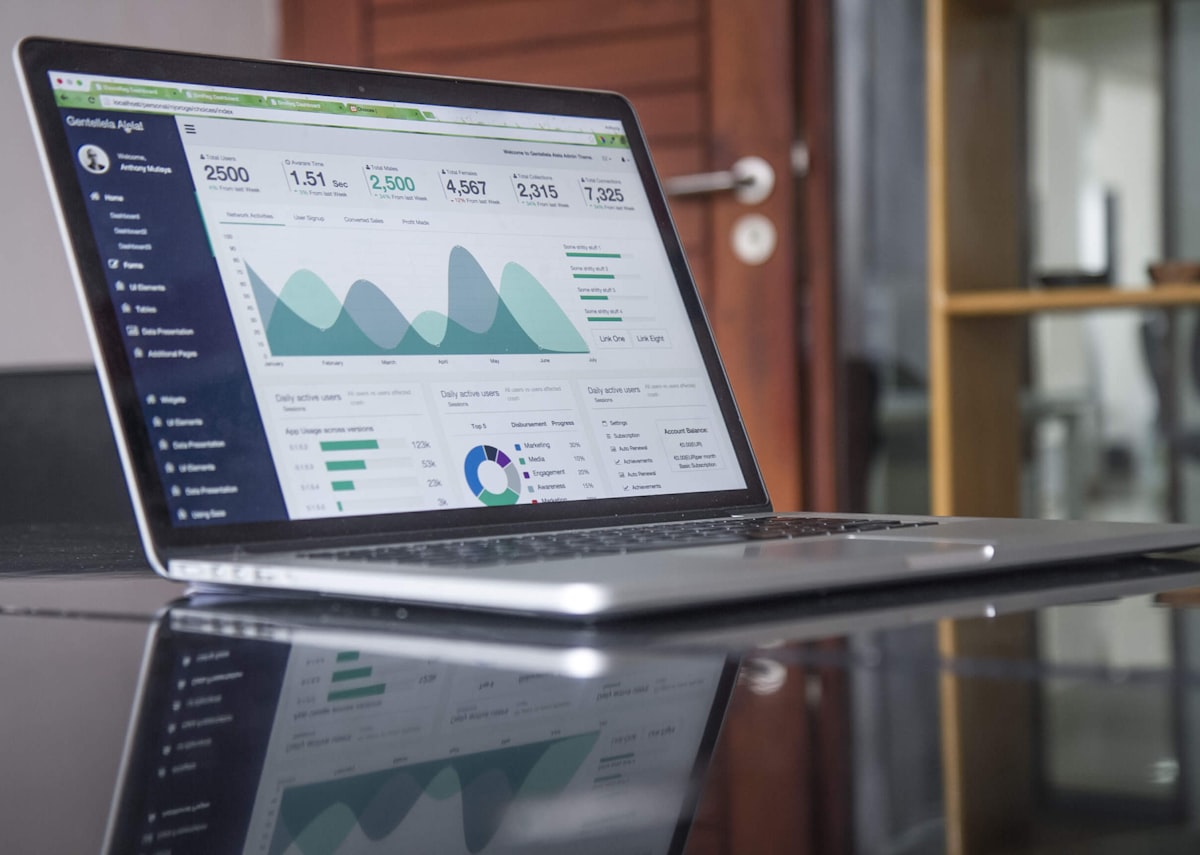 Sales pipeline stages shown as columns on a screen